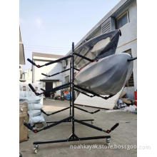 Fully assembled adjustable kayak stand